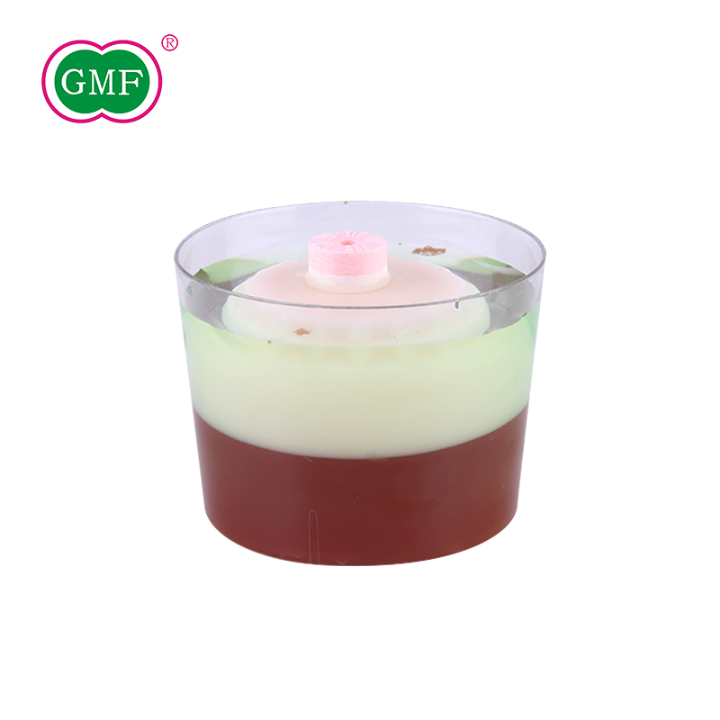 The store manager recommended FDA/SGS plastic cup 210ml dessert cup disposable PS cup GMF