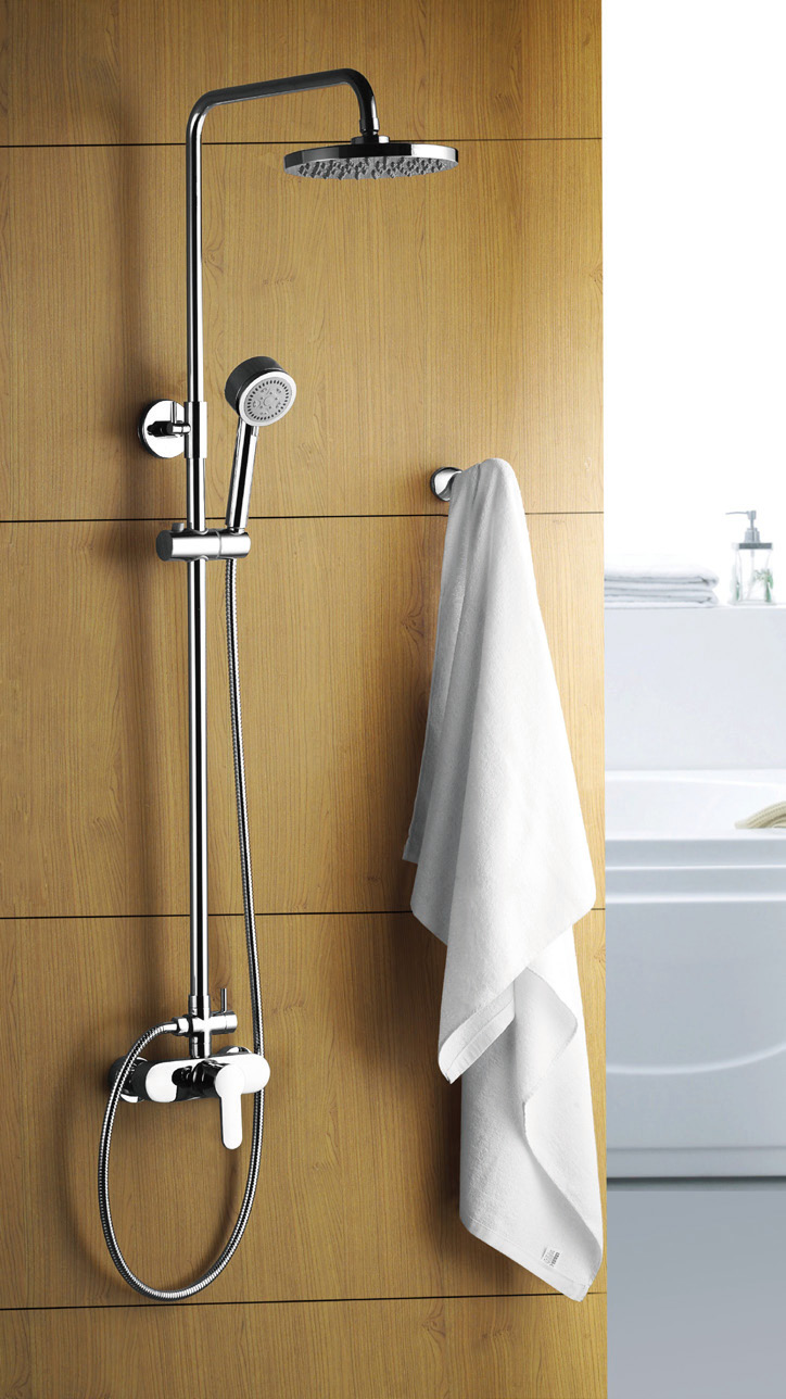 Single Lever brass body Lifting Shower