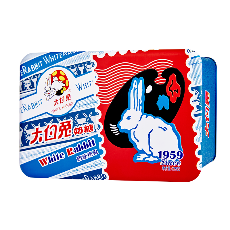 White Rabbit Creamy Candy(Since 1959 Tin 228G)