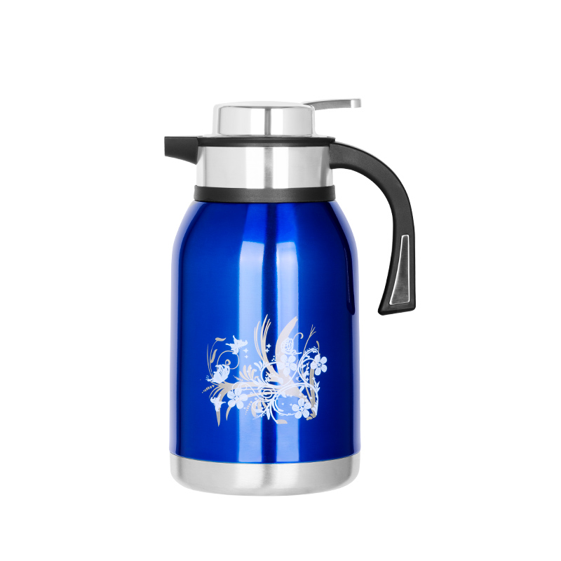 Stainless Steel Double Layer Insulated Vacuum Coffee Pot