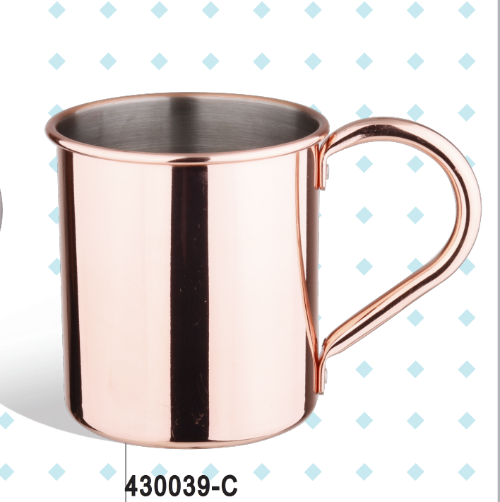 Rose gold mug