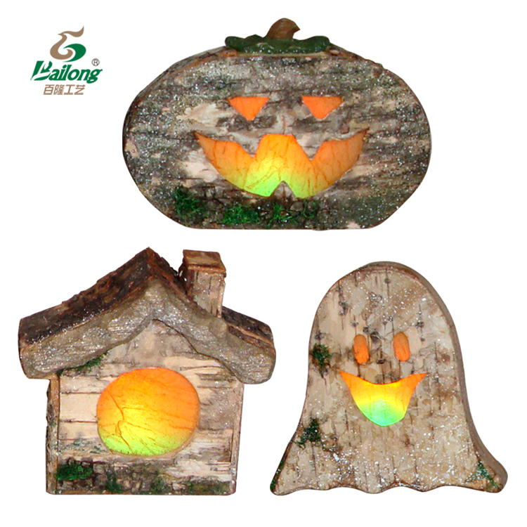 Home Decorative Animal Design Gift Wooden Carved Light