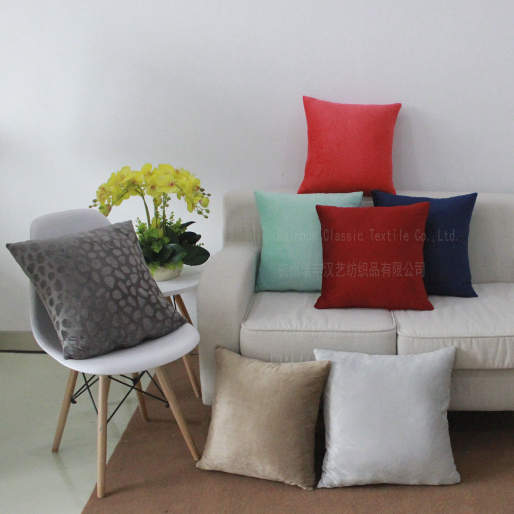European style jacquard chenille cushion for home decoration