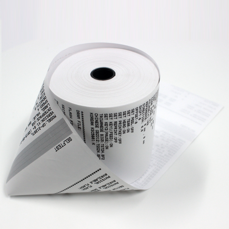 80* 70mm Thermal Paper For Cash Register Machine