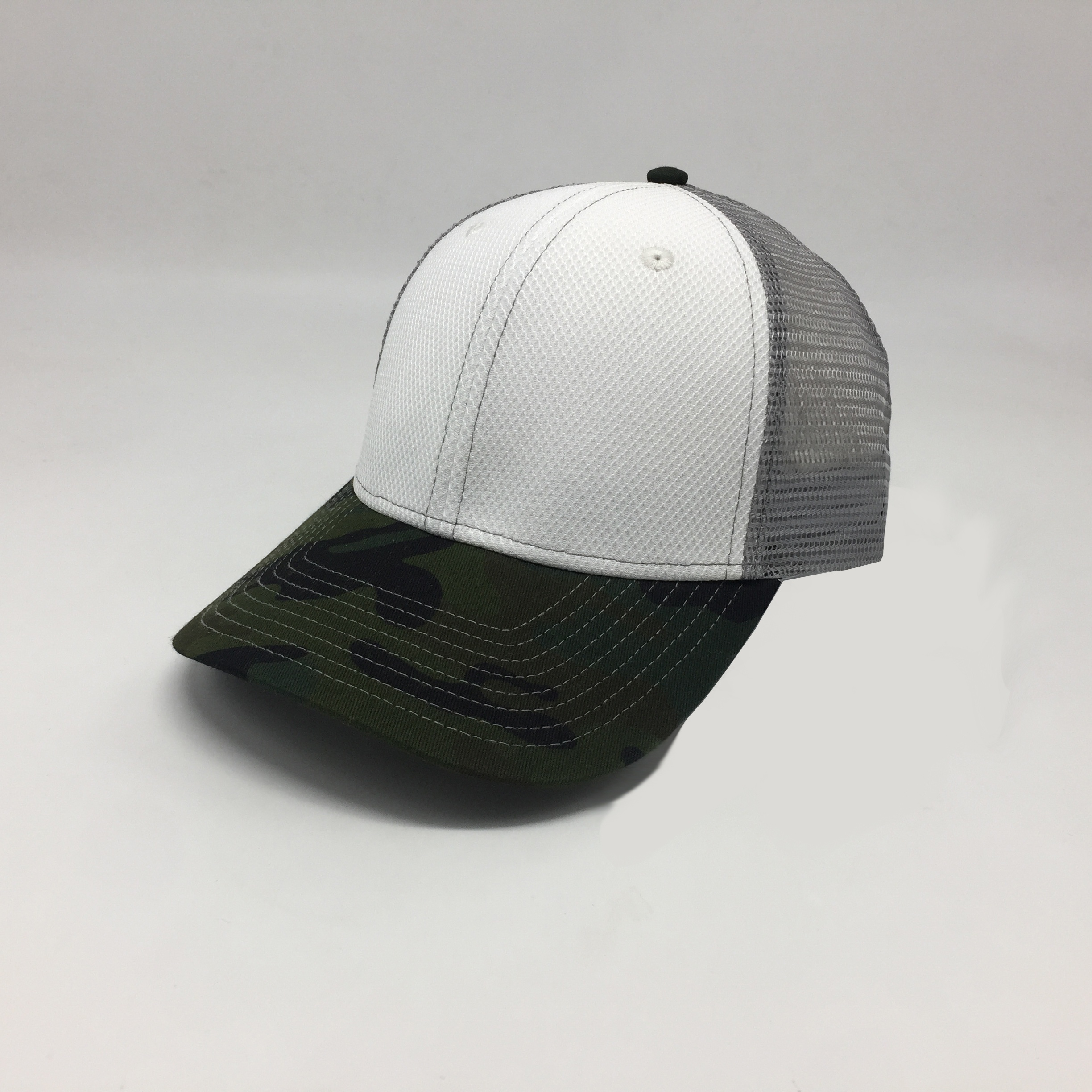 Color blocked 6-Piece baseball cap