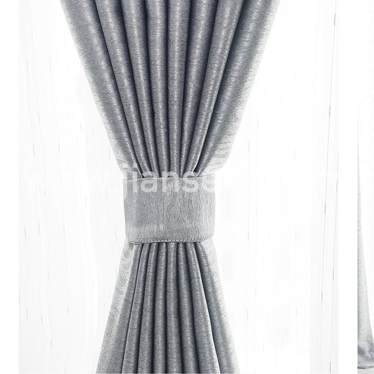 CURTAIN 1.8.1Ready Made Curtains Energy solid flat fabric blackout hot sale for bedroom