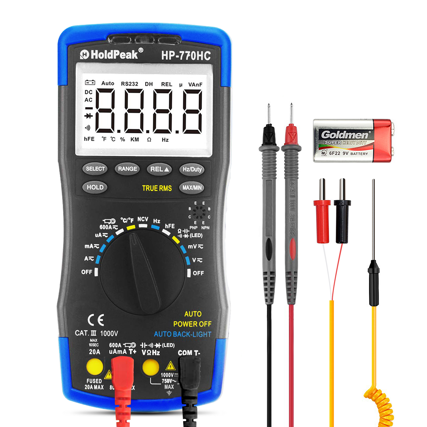 Multimeter HP-770HC