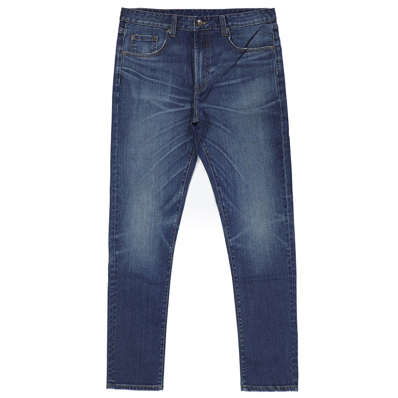 Casual denim jeans men slim fit jeans pants straight jeans trousers G1031