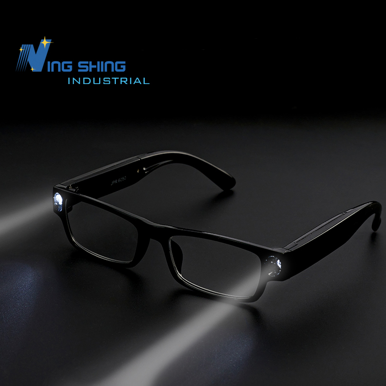 Rechargeable LED reading glasses