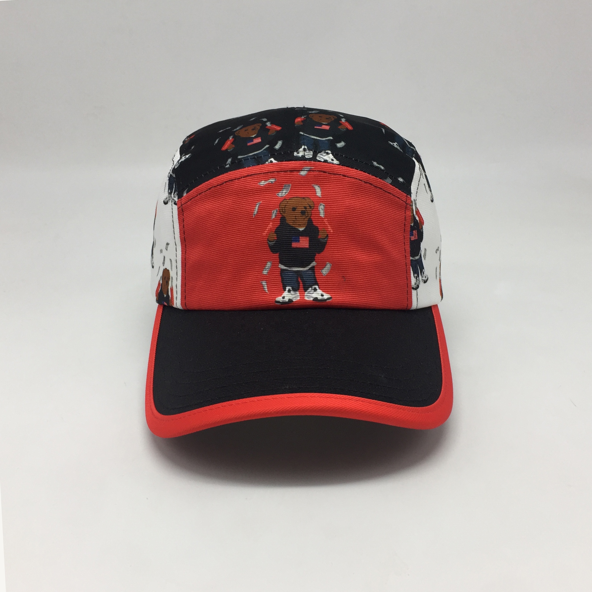 Six panel sports cap