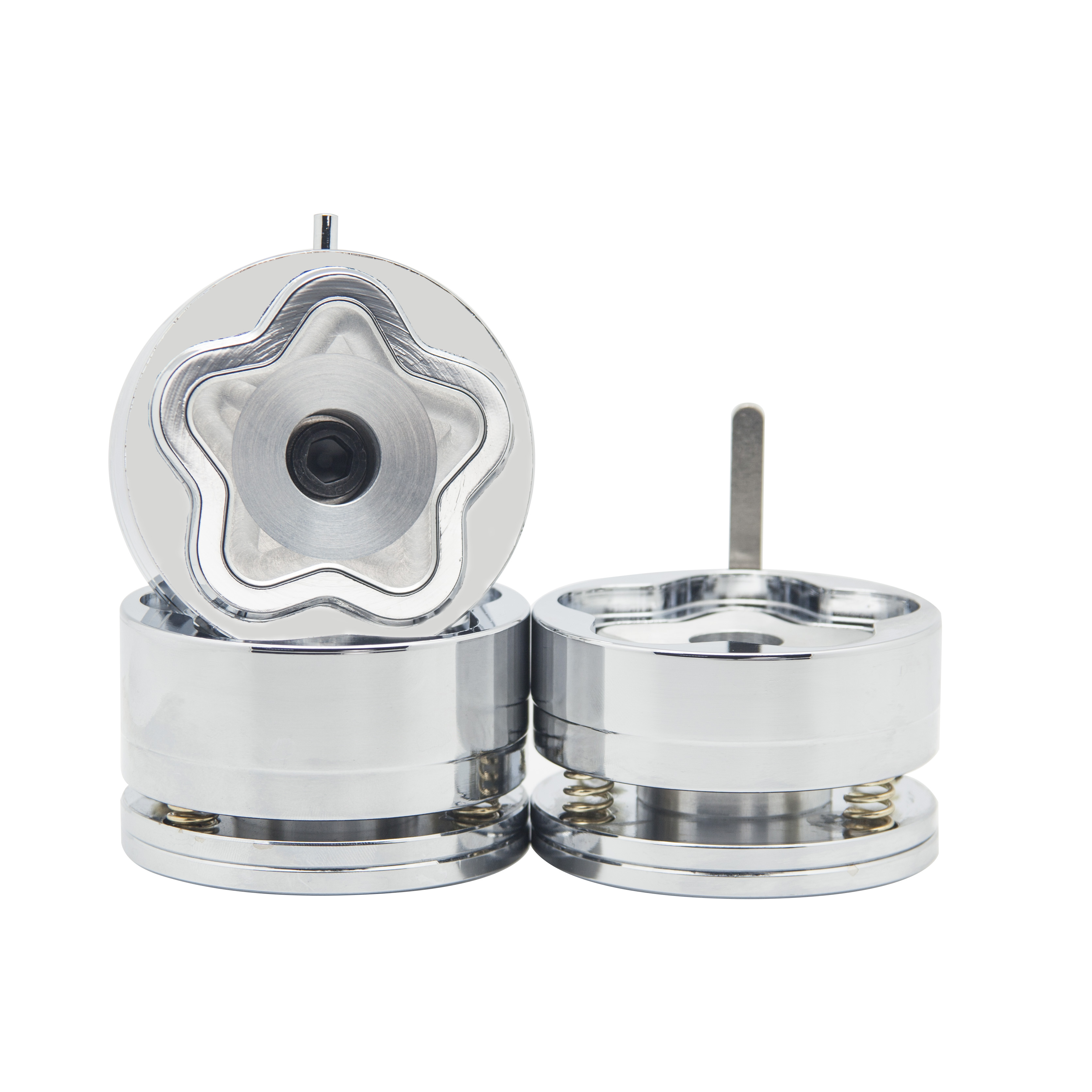 Hot Sale High Quality Star Shape Mold Interchangeable Button Badge Making Machine Button Maker Button Machine Mould