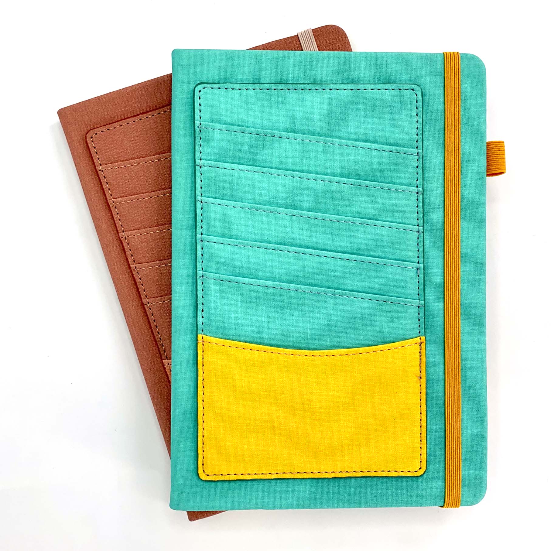 Office stationery classic multifunctional A5 PU hardcover notebook elastic