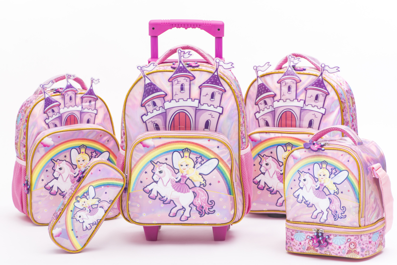 Twinkling star New school castle bags for girls