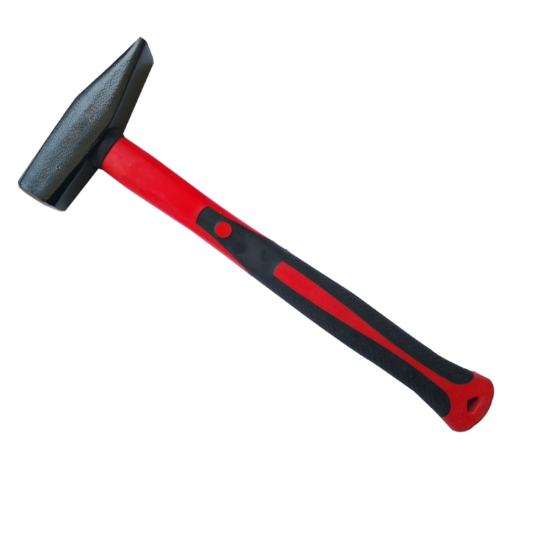 Forged German type machinist hammer with TPR handle