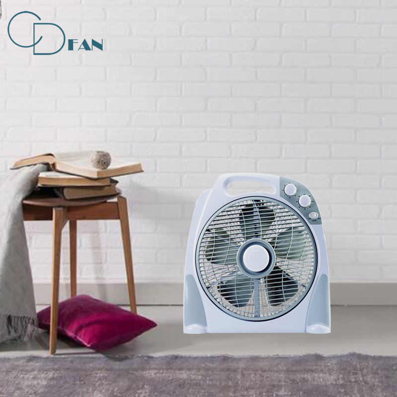 8 Inch, 12 Inch, 20 Inch 2020 Hot Sales Mechanical Home Box Fan with Rotating Fan Grille