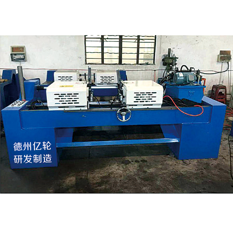 Steel tube double top auto hole machine tools