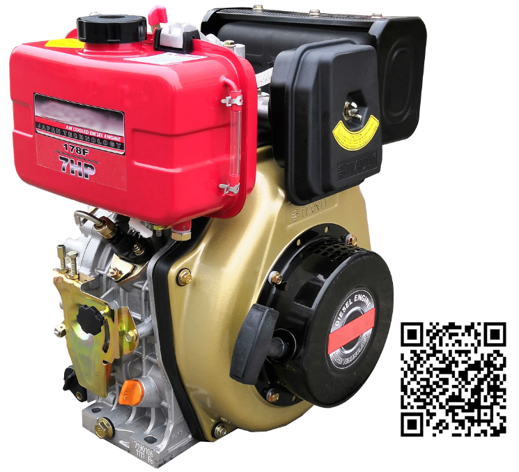 Air Cooled Diesel Engine