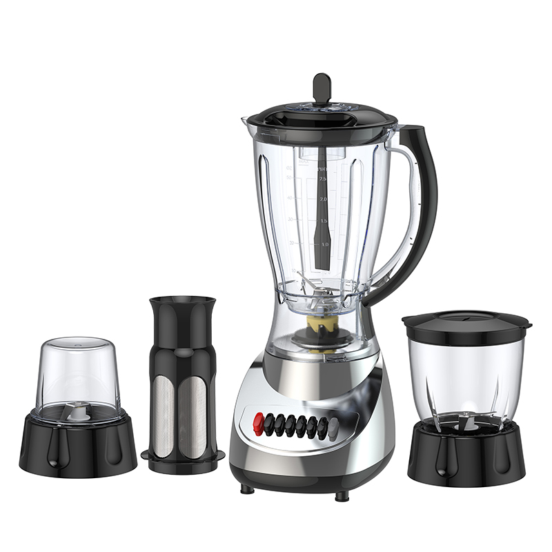 Blender 1.5 Liter capacity jar with grinder powerful motor 350W 6 speeds with pulse