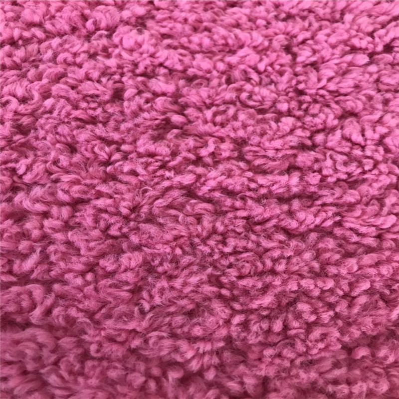 100% polyester Turkey velour fabric for garment