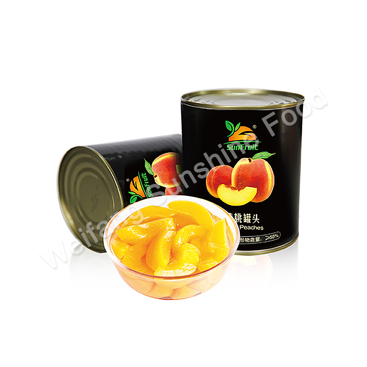 820g Canned Yellow Peach Slices In Light Syrup