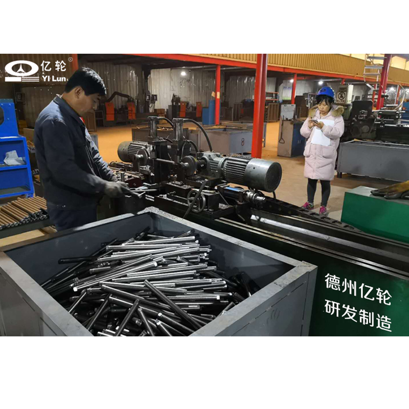 Steel tube double top auto hole machine tools