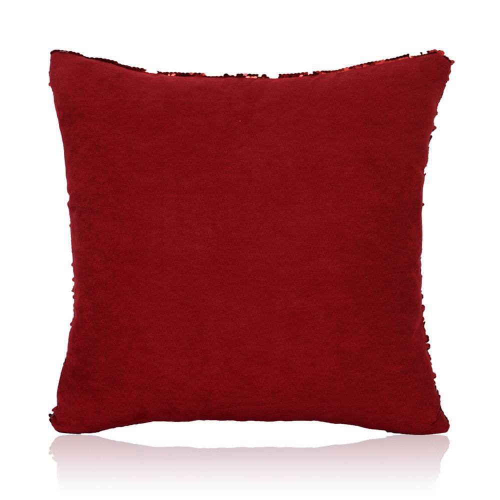 CUSHION CX0026 New Arrival Christmas AB Location Embroidery Sequin Hot Sale Decorative Christmas Cushion Covers 40x40