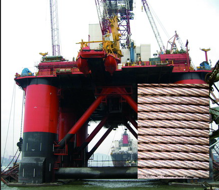 Compacted strand steel wire rope