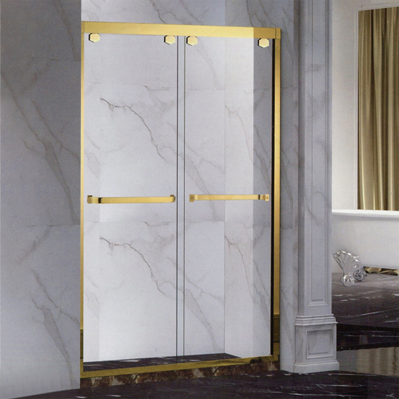 Gold Stainless Steel Shower Screen