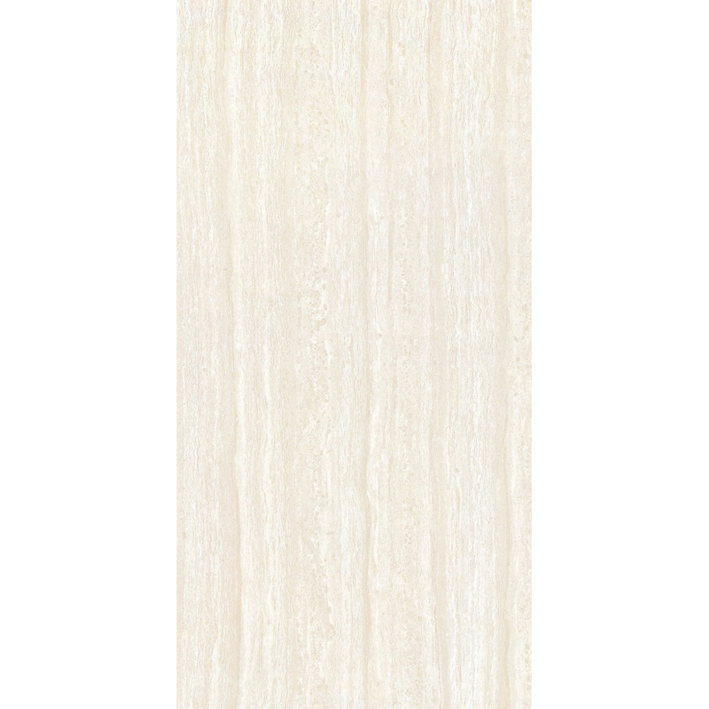 Polished porcelain tiles grain travertine