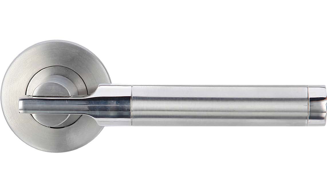 Stainless steel door handles