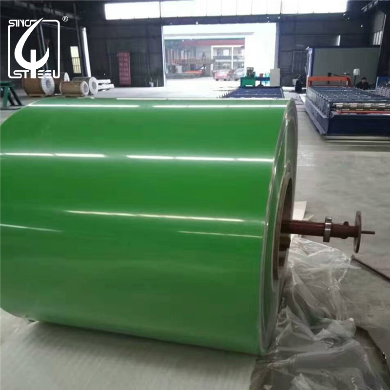Prime 3003 1060 1100 5052 5083 PE PVDF Color Coated Aluminum Coil for Roofing
