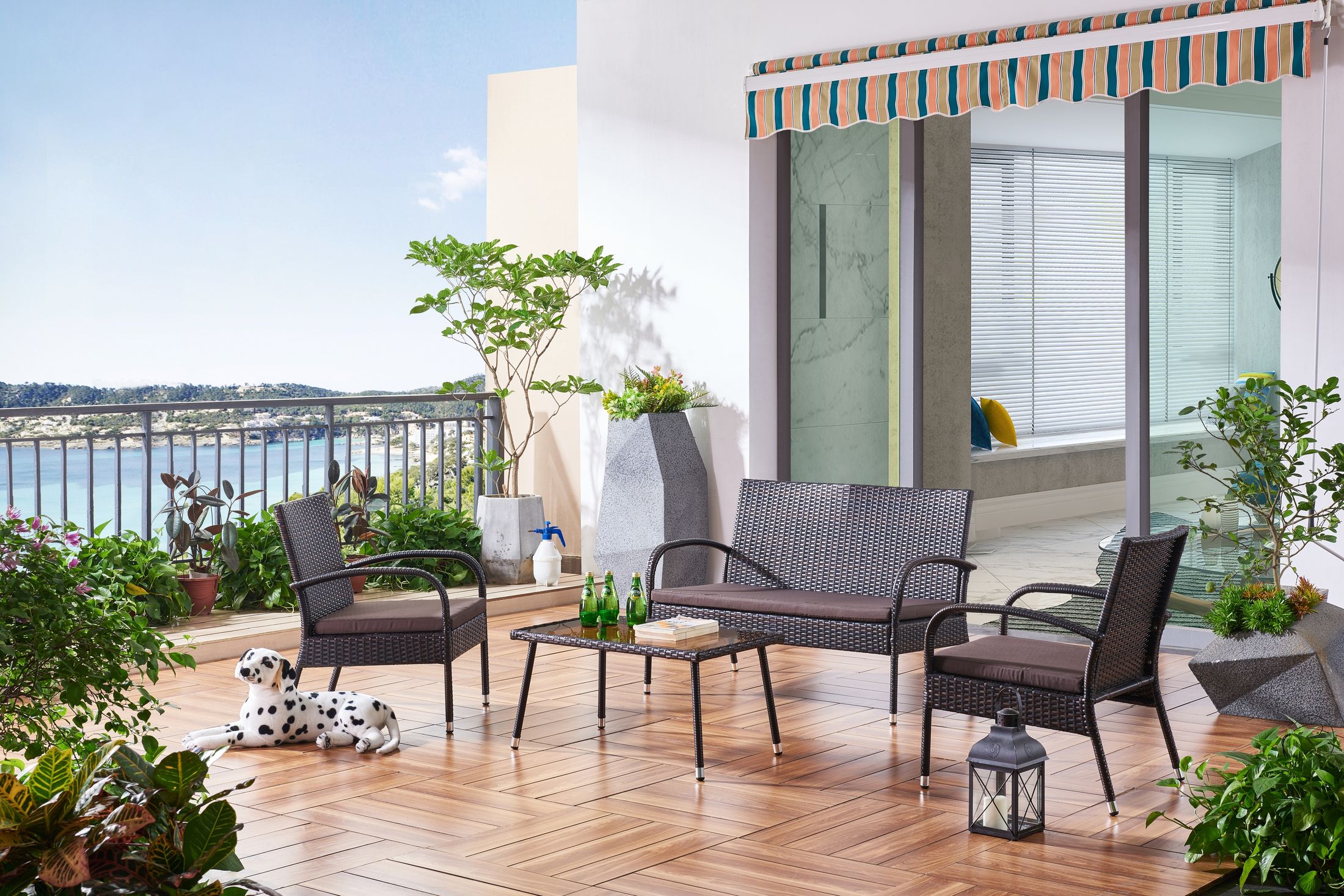 Outdoor sofa set