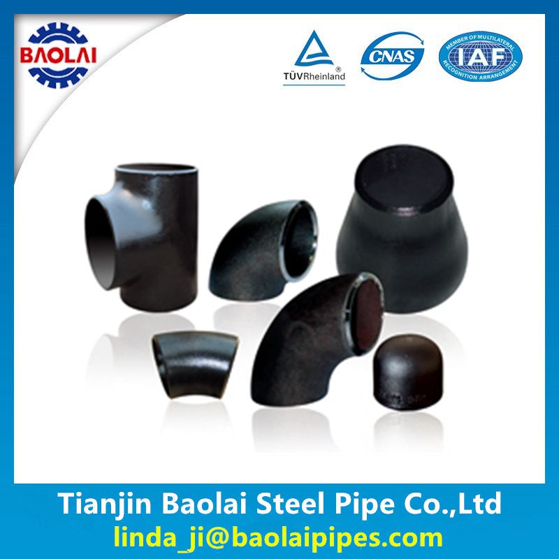 Butt welded seamless steel pipe fittings
