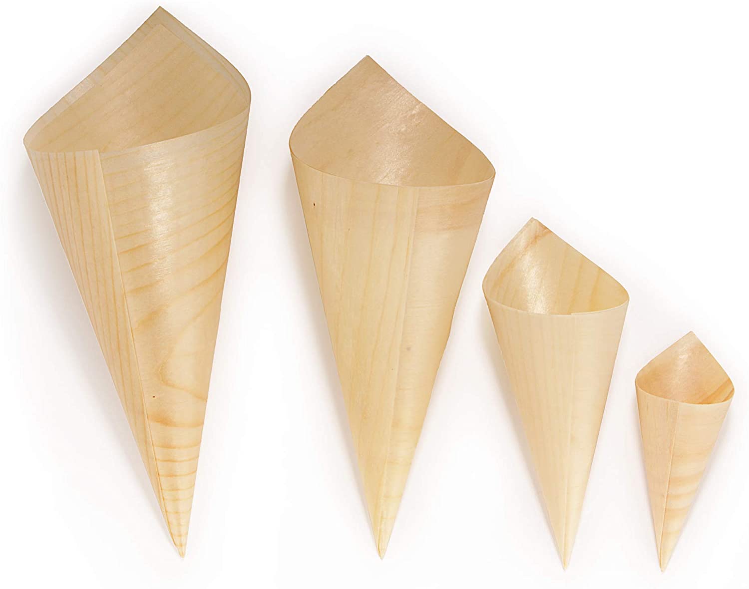 Disposable conical cup