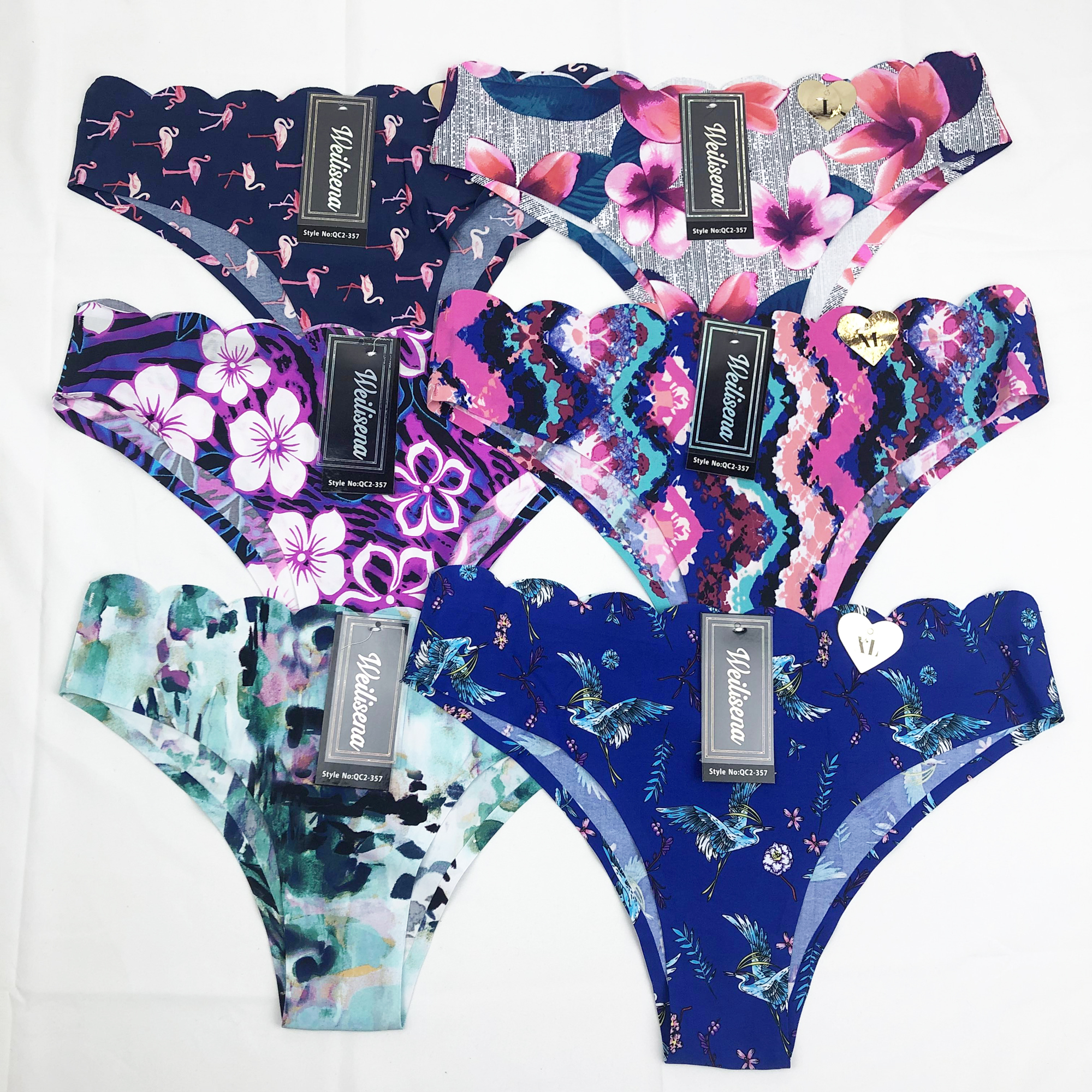 Wholesale Directly Traceless comfortable Underwear Nylon Briefs Women Panties