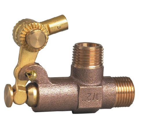 Pipe-Mount Float Valve with Threaded Outlet