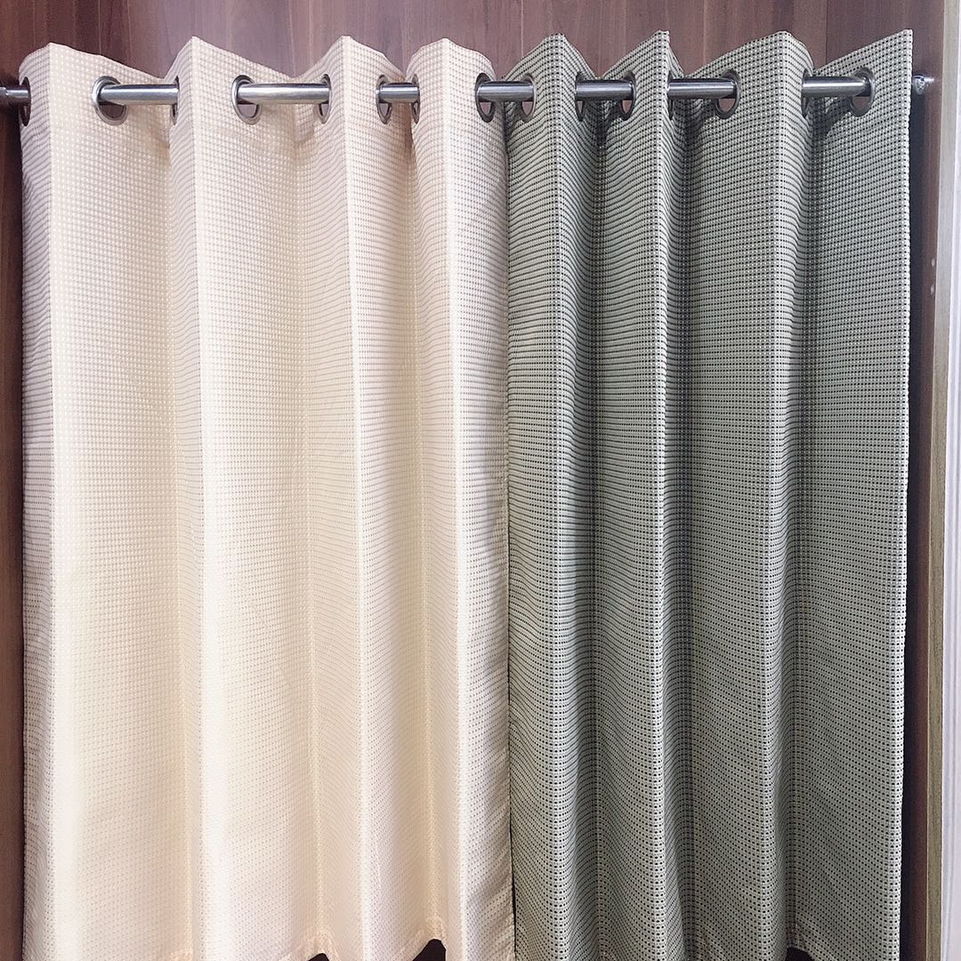 Jacquard Cutain Pair