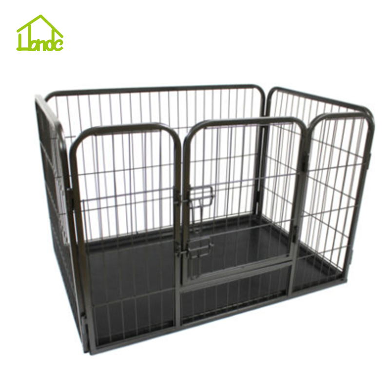 Metal folding playpen