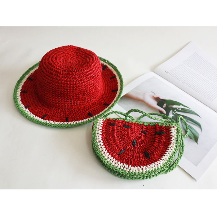 Kids Straw Hat set