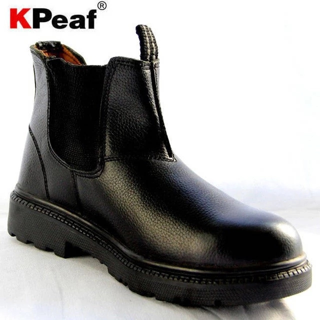 genuine leather fashional safety shoes