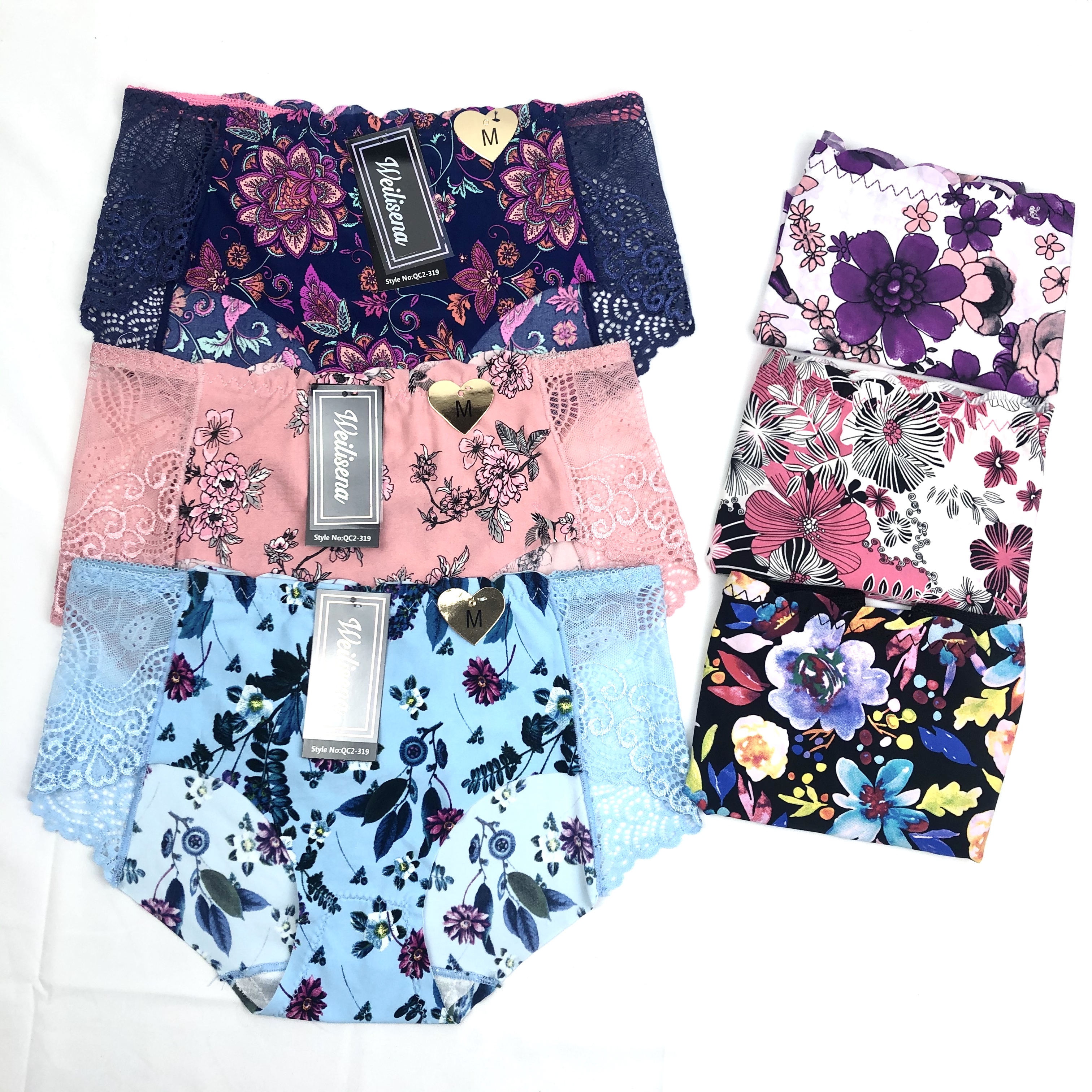 Factory Directly Traceless Underwear Ice Silk Briefs Women Panties