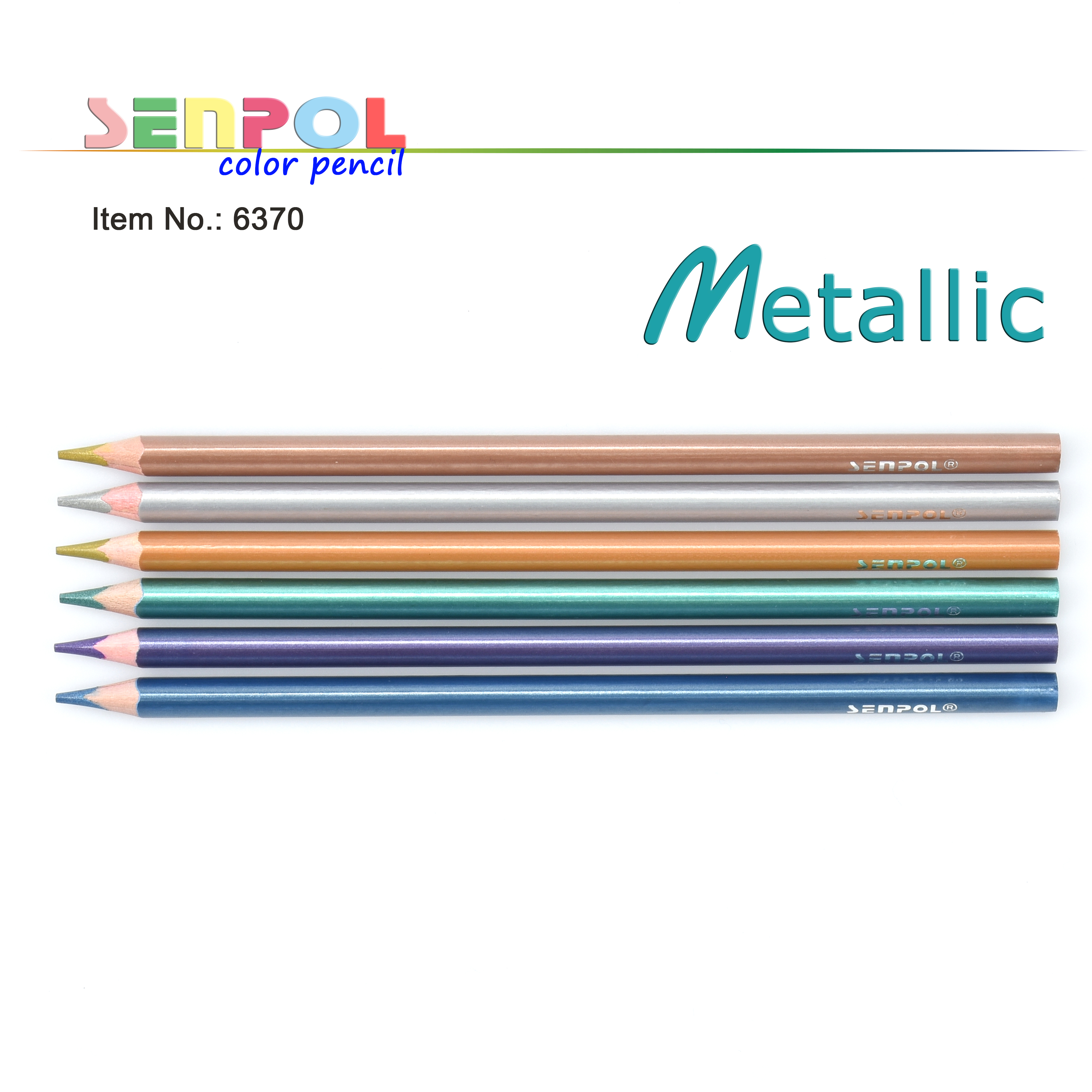 Metallic color pencil