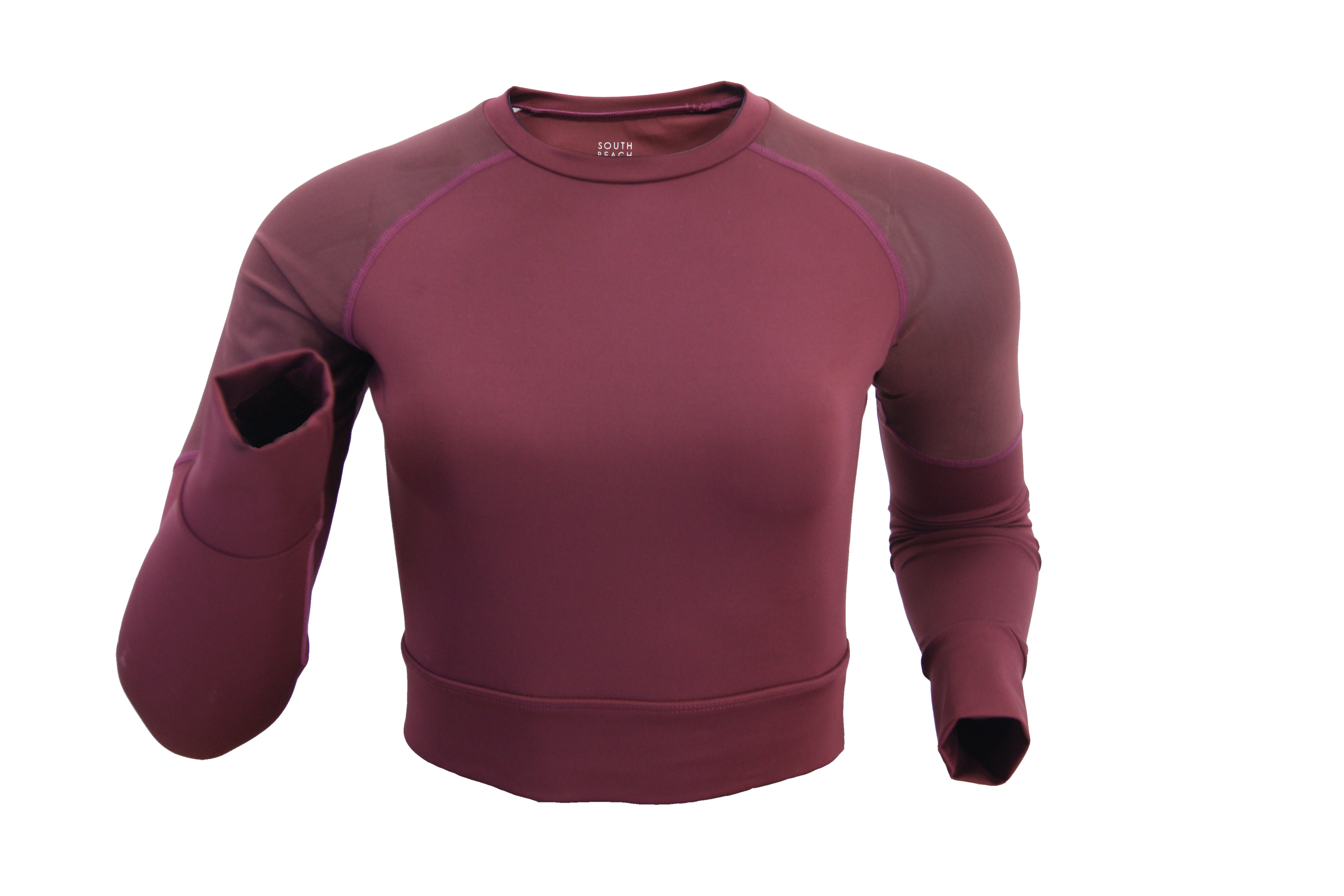Women Custom Logo New Long Sleeve Tshirt Yoga Collar Top