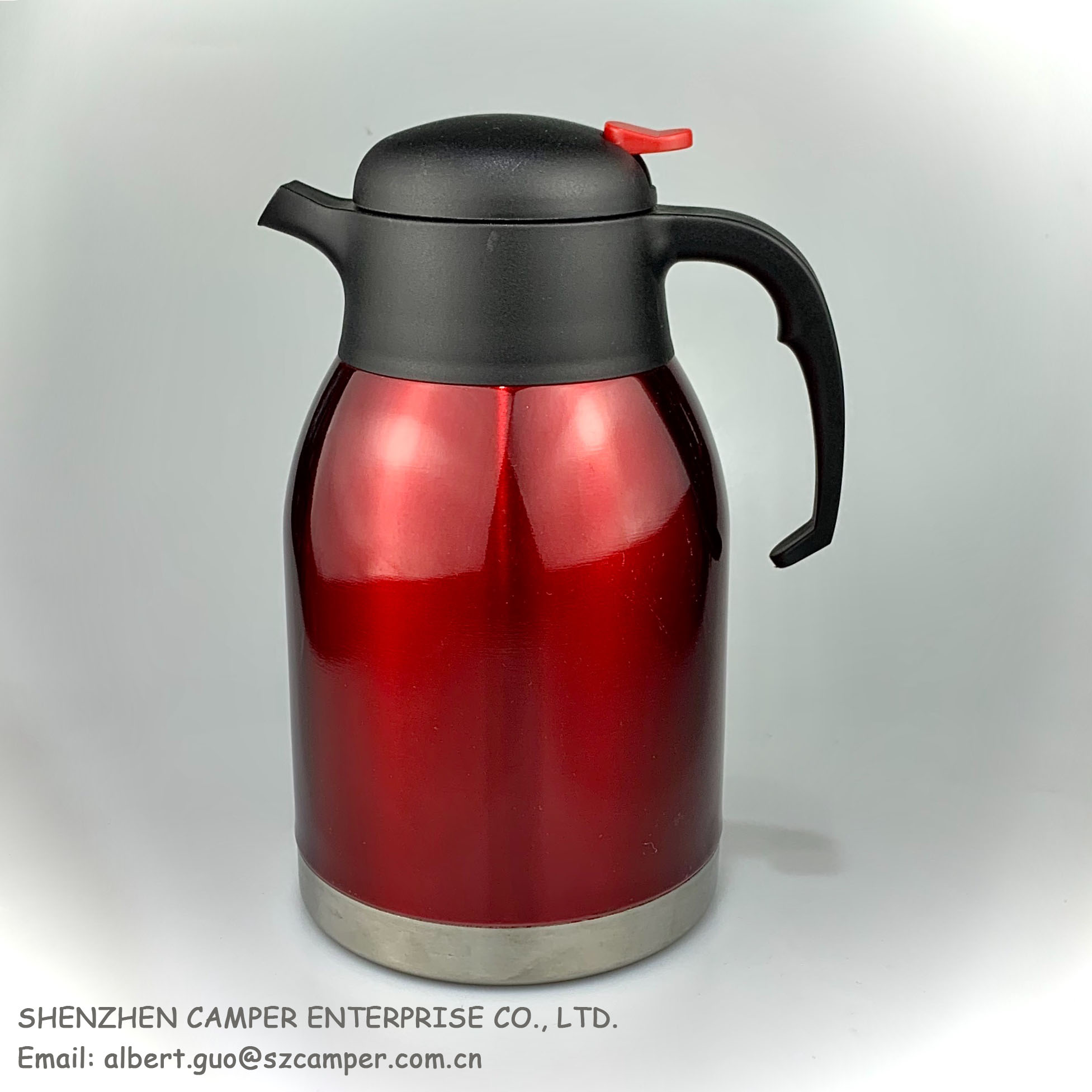 Stainless steel double wall Vacuum Flask coffee pot water bottle and Colorful Thermos