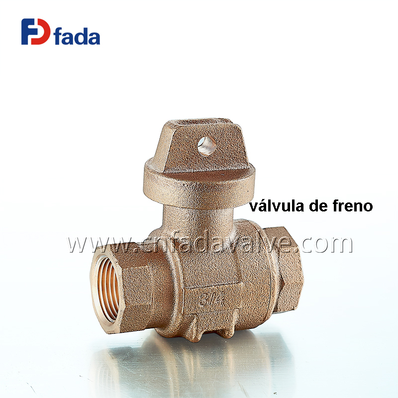 Curb Stop Ball Valve 3/4" X 3/4", FPT X FPT, 300 PSI, Lead-Free