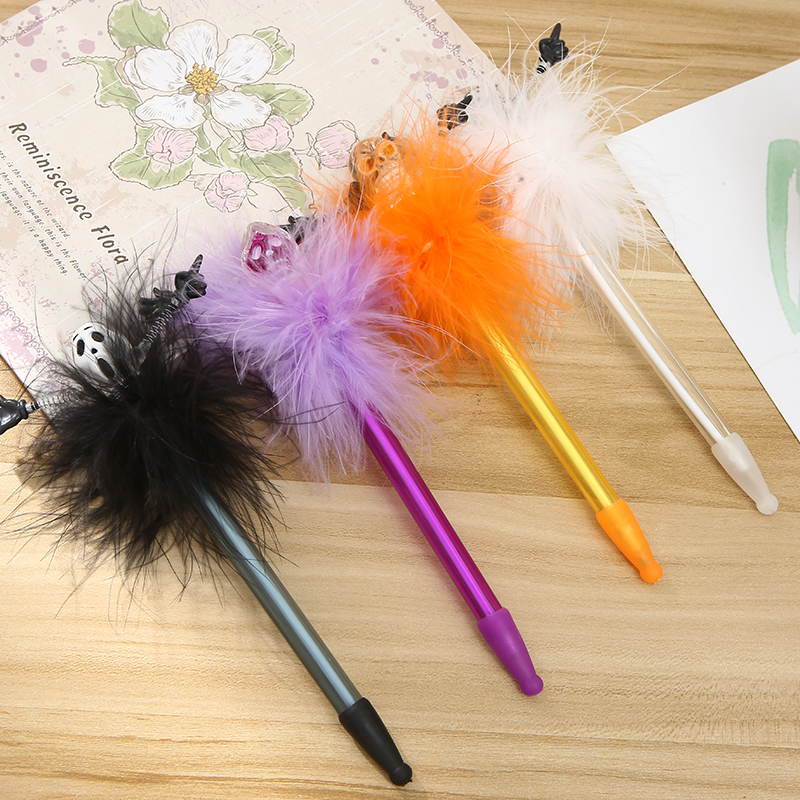 Ghost festival feather pen