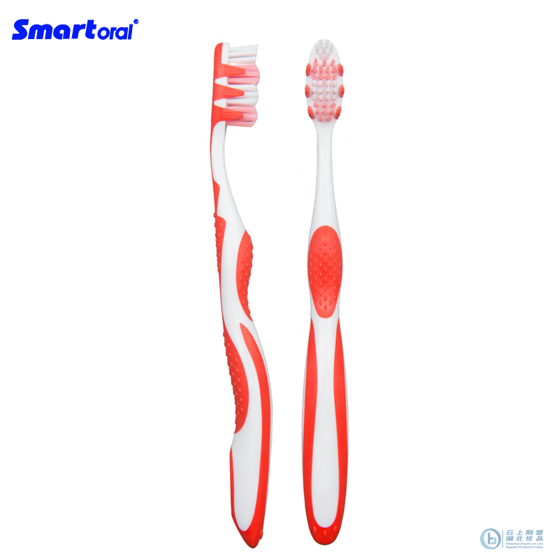 Adult toothbrush with massage