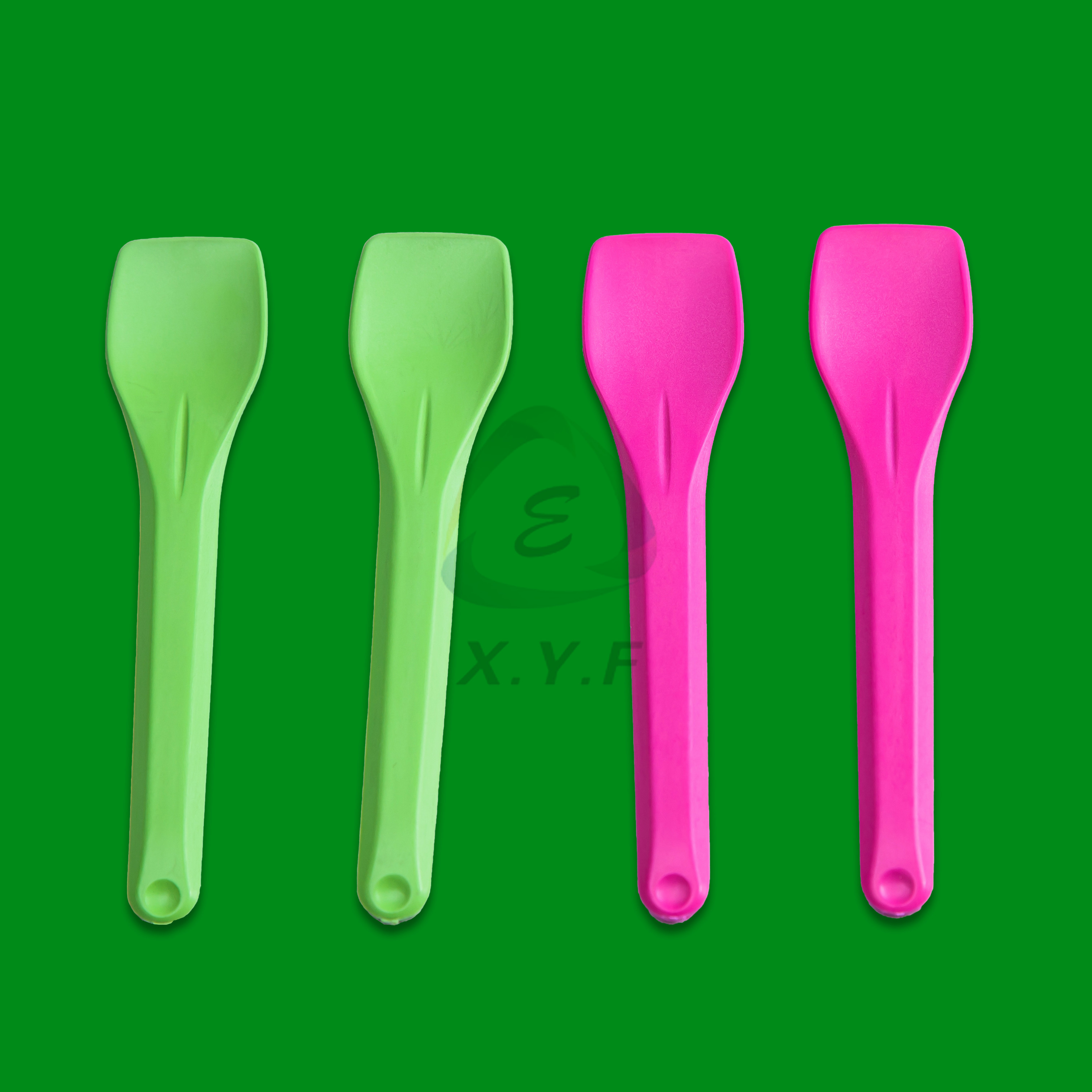 Corn starch eco-friendly ice cream spoons