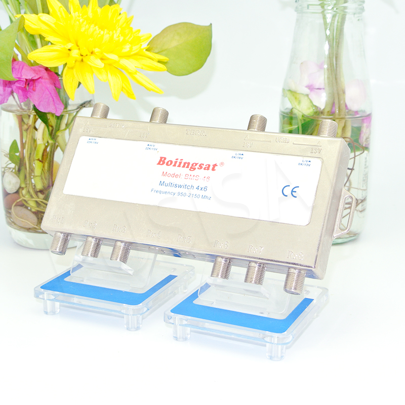 Satellite antenna Signal Multiswitch 4x6 MS346 4by6 C-Band Receiver