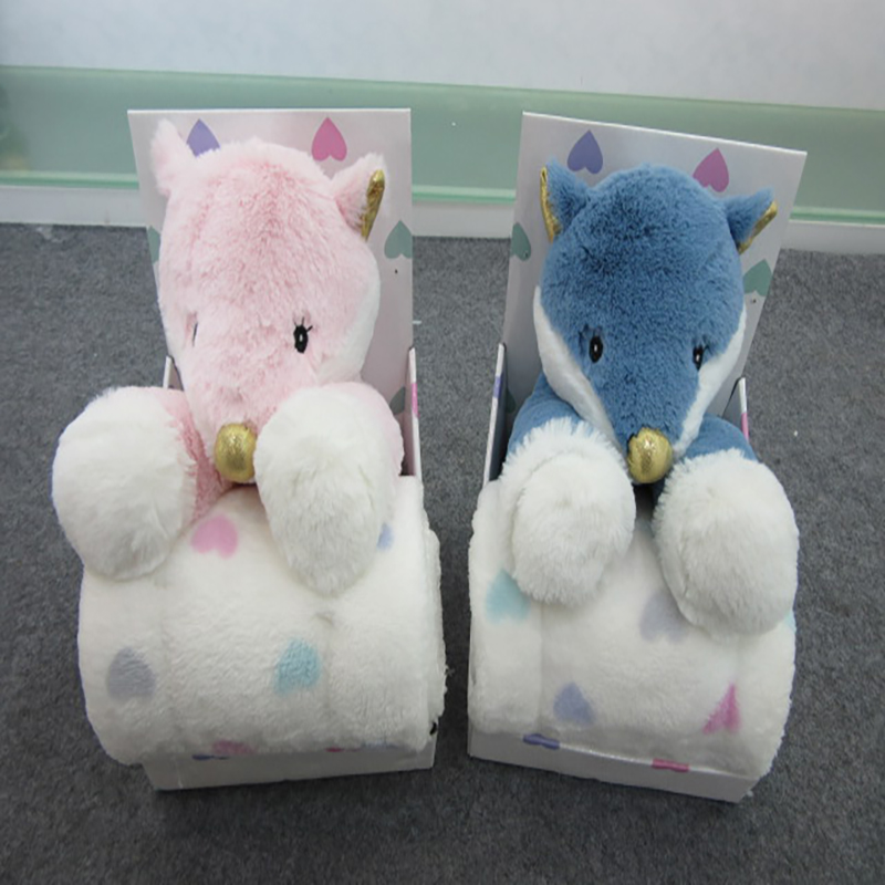 plush toys with blanket